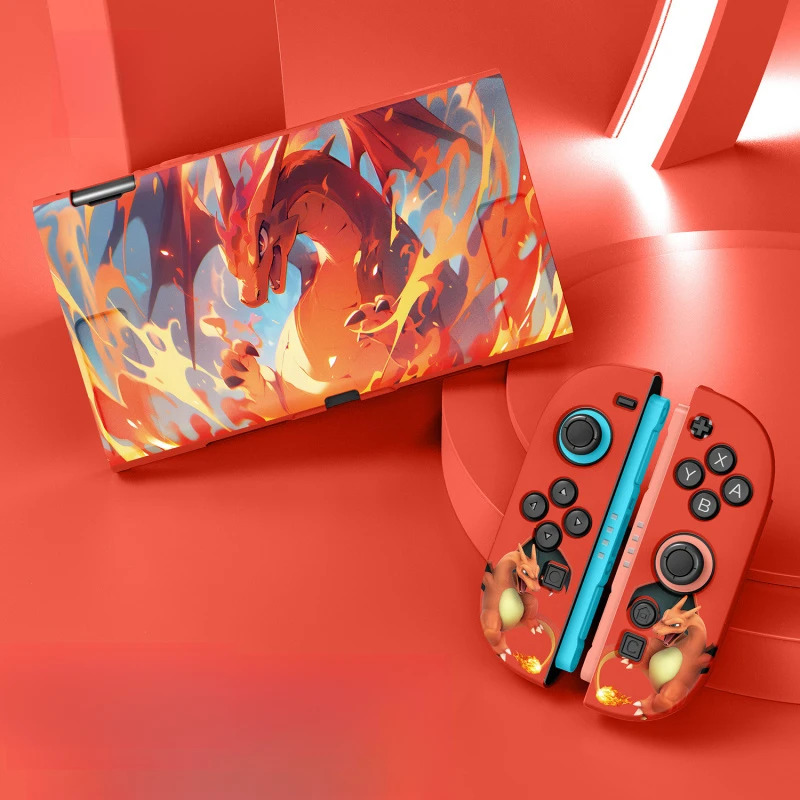 Nintendo Console Switch 2 - Etui TPU z motywem anime Charizard