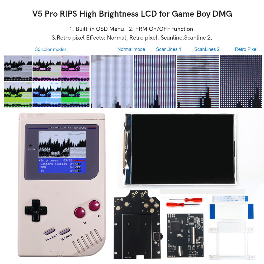 Gaming Console Gp Pro - HISPEEDIDO Dla GB Dmg V5 Pro