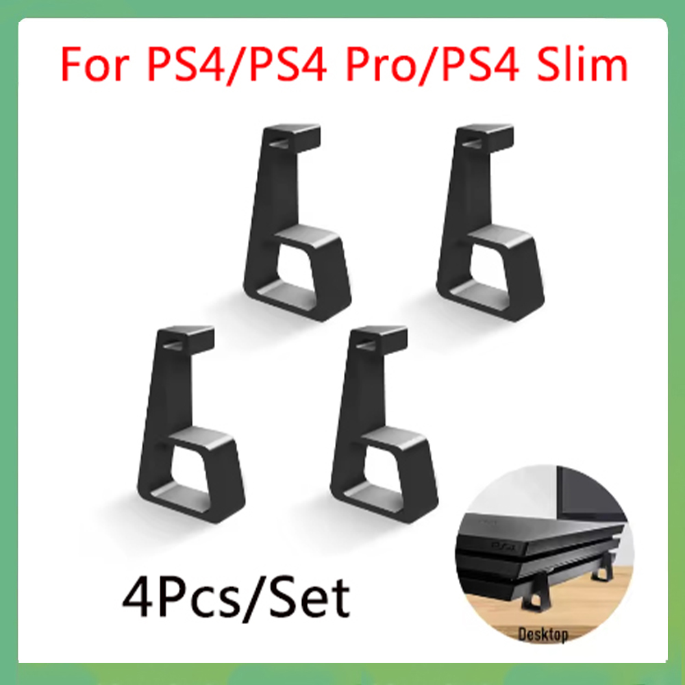 Gaming Console Tv Stand - 1Zestaw dla PS4 Slim Pro Feet