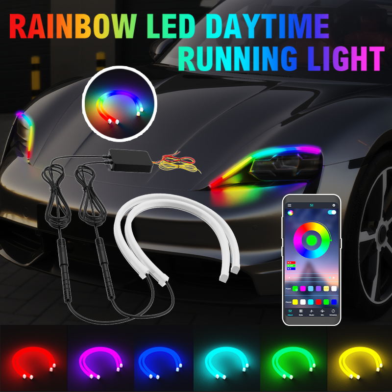 Led Gaming Light Strip - 2 SZT. 30/45/60cm LED Światła do