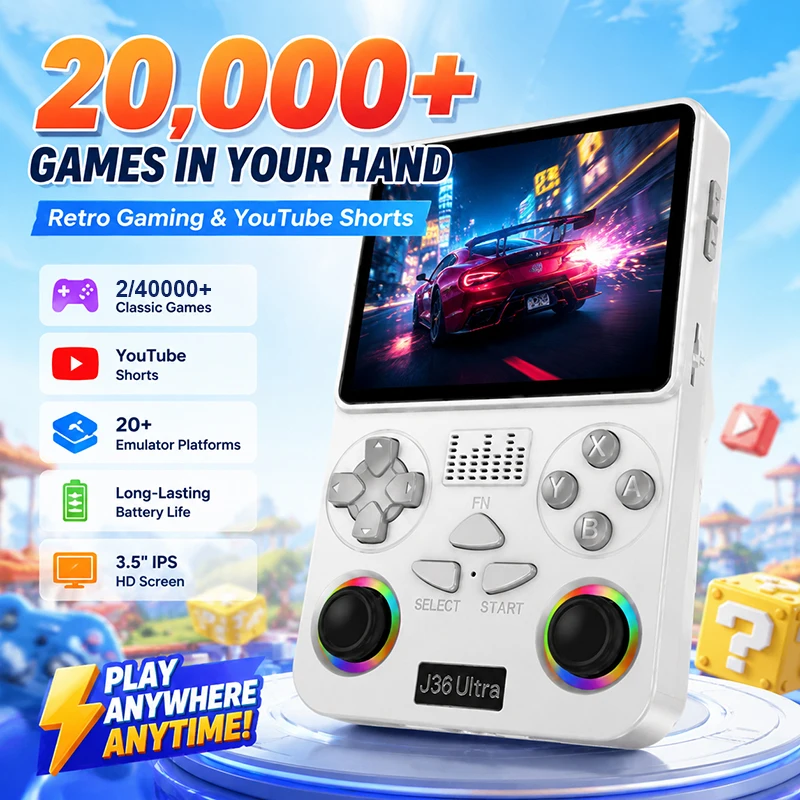 Gaming Console Youtube - Konsola przenośna J36 Ultra System z