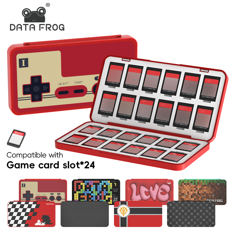 Nintendo Console Switch Oled - DATA FROG Etui na 24 karty