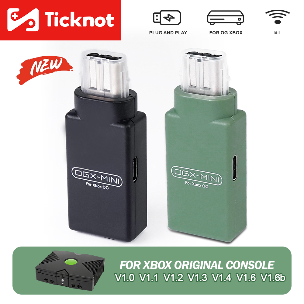 Microsoft Controller Xbox Wireless - Bezprzewodowy kontroler OGX Mini Adapter do
