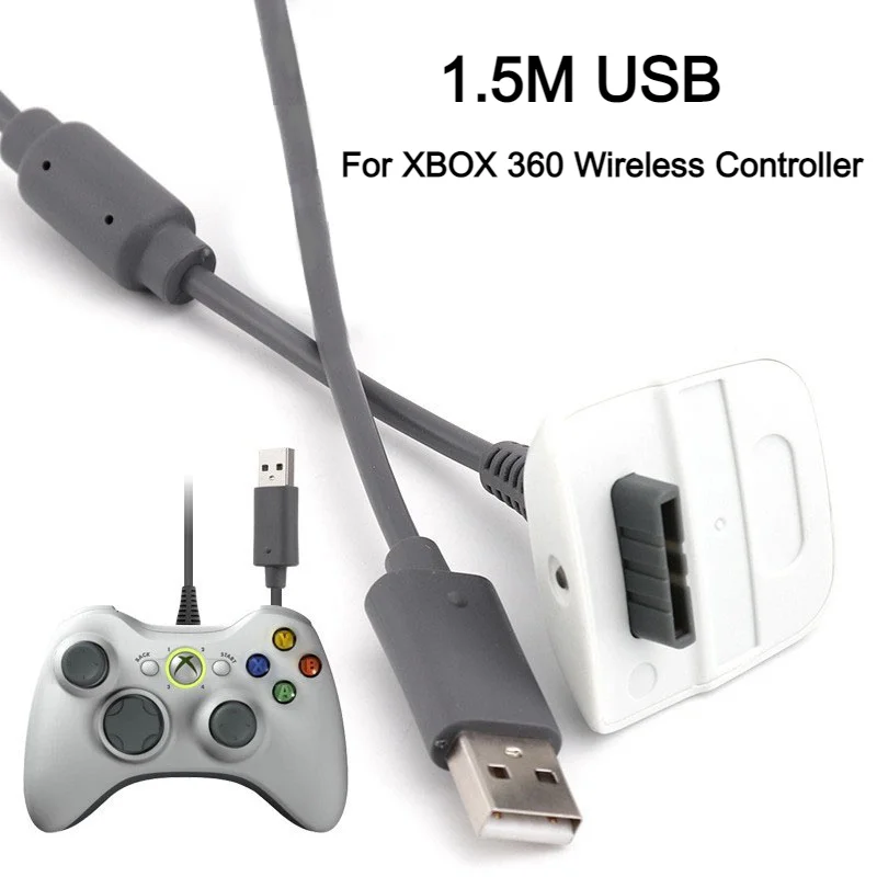 Microsoft Controller Xbox Wireless - Kabel USB do ładowania i transmisji