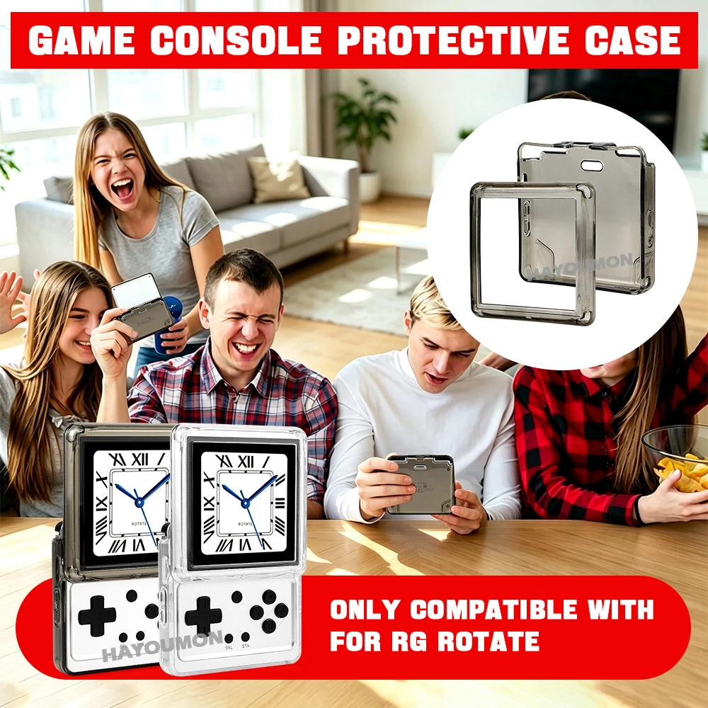 Przezroczyste, miękkie silikon – Gaming Console Anbernic recenzja i cena