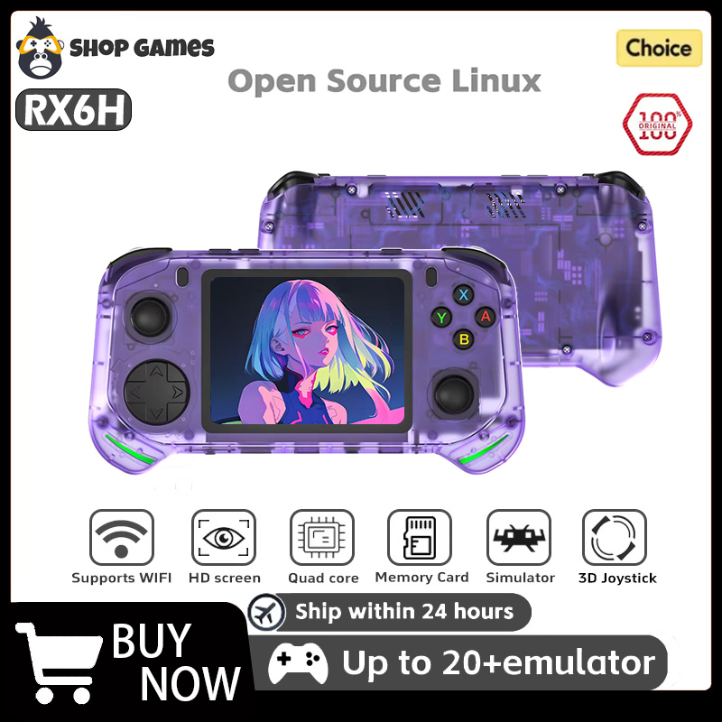 Konsola Retro RX6H, System Lin – Gaming Console G90 recenzja i cena