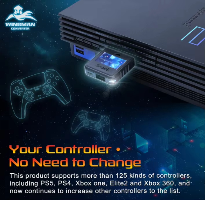 PS2 Wingman Brook – adapter do – Gaming Console Xbox recenzja i cena