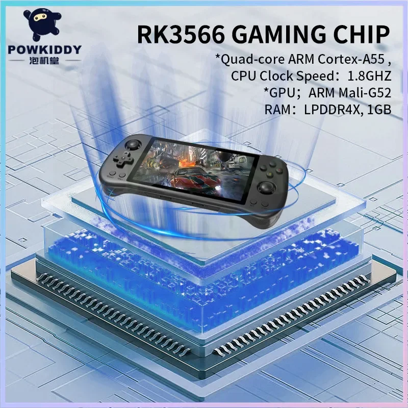 POWKIDDY X55 przenośna konsola – Gaming Console G90 recenzja i cena