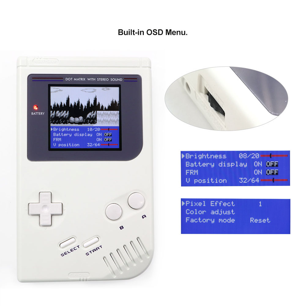 Ekran IPS LCD z 36 trybami zmi – Gaming Console Gp Pro recenzja i cena