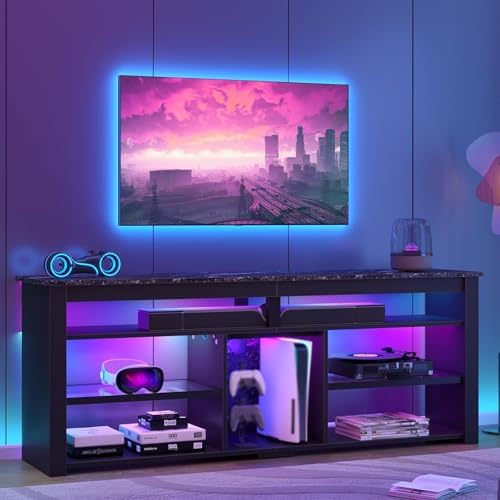 Szafka RTV na telewizor 70 cal – Gaming Console Tv Stand recenzja i cena