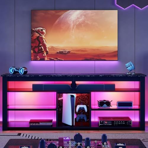 Szafka RTV na telewizor 70 cal – Gaming Console Tv Stand recenzja i cena