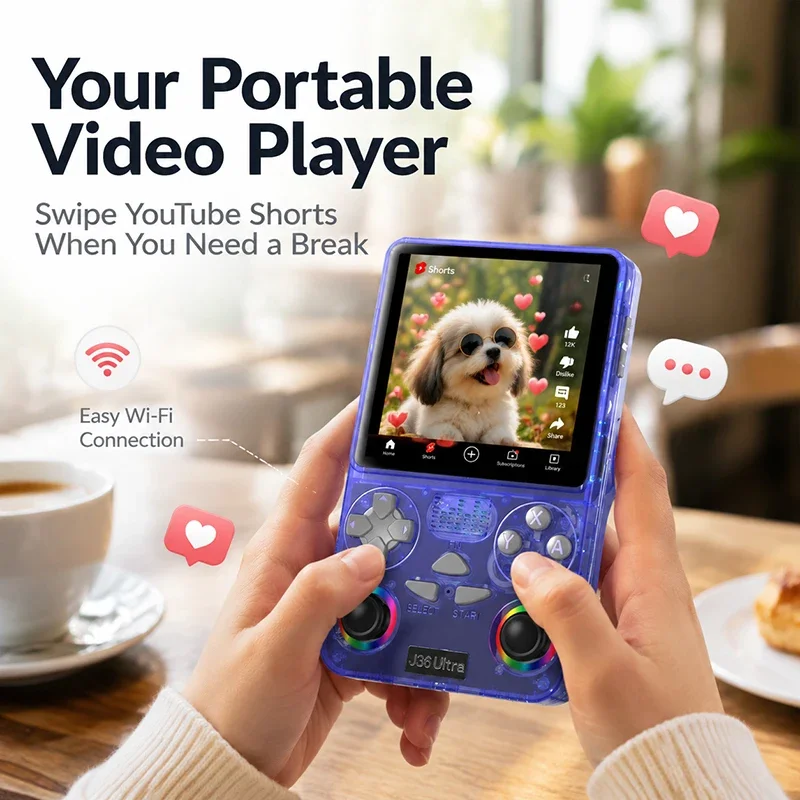 Nowa przenośna konsola do gier – Gaming Console Youtube recenzja i cena
