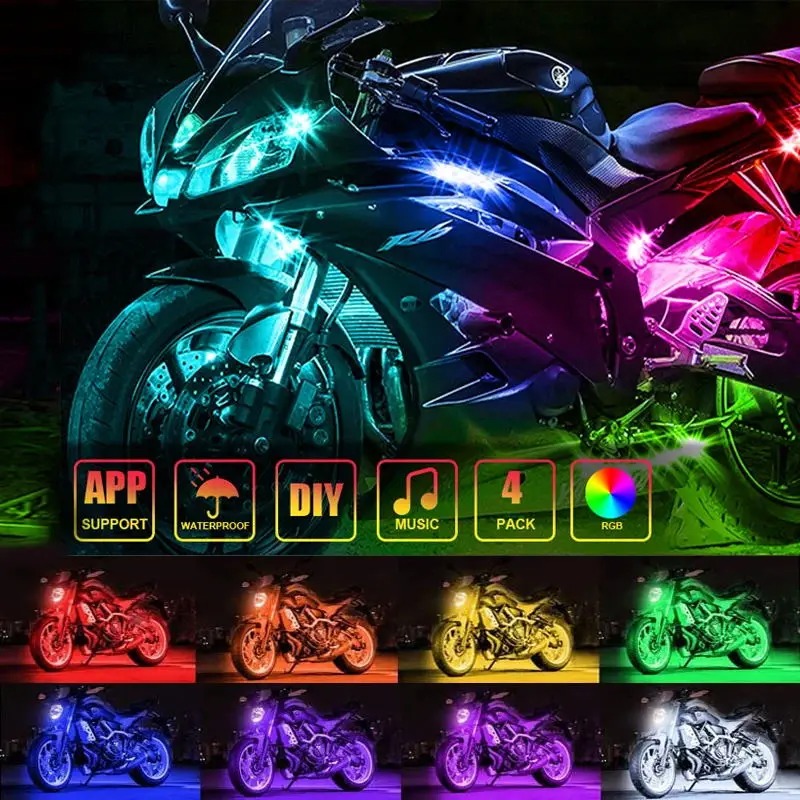 Motocyklowe oświetlenie dekora – Led Gaming Light Strip recenzja i cena