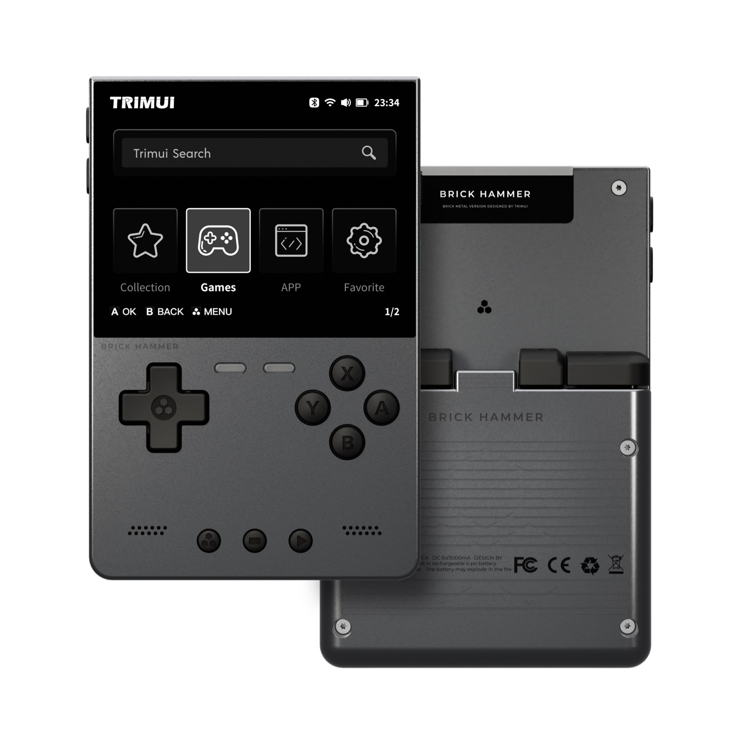 TRIMUI BRICK HAMMER Retro Kons – Gaming Console Car recenzja i cena