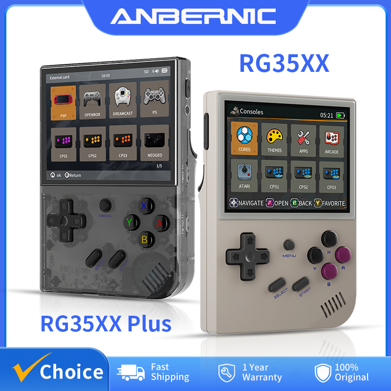 ANBERNIC RG35XX Plus/RG35XX Re – Gaming Console Car recenzja i cena