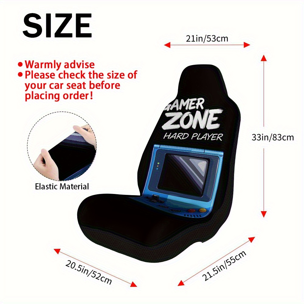 2 szt., Stylowe pokrowce na si – Gaming Console Car recenzja i cena