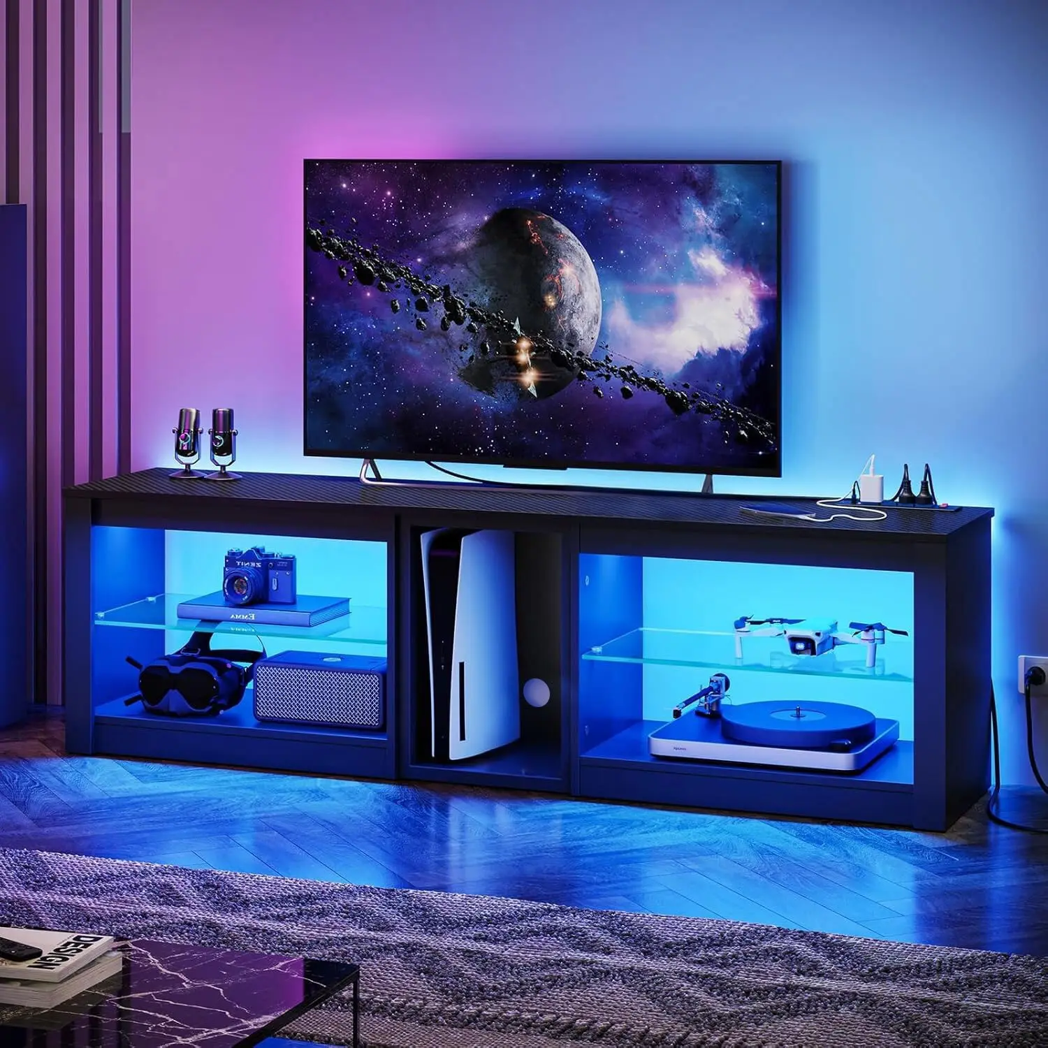 Centrum rozrywki dla PS5, stoj – Gaming Console Tv Stand recenzja i cena